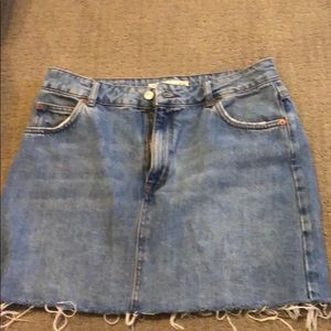 Blue jean skirt